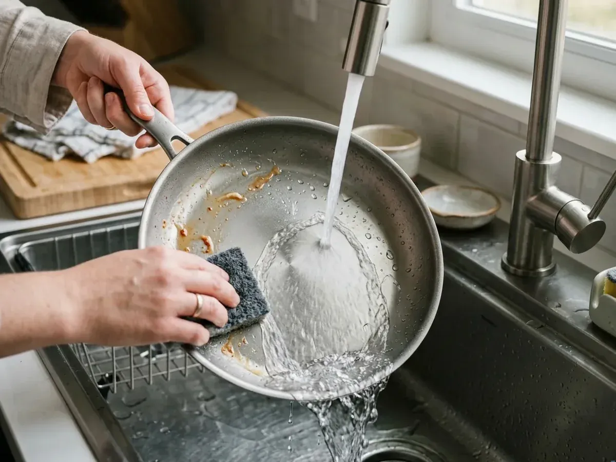 Sear, Deglaze & Flip
